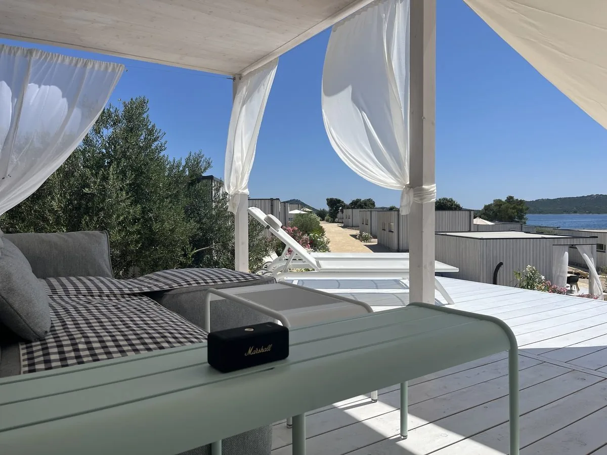 Buqez Eco Resort Drage, Chorvatsko – letecký pohled
